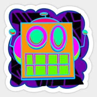 Robot Sticker